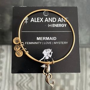 Alex and Ani - Mermaid Charm Bangle
